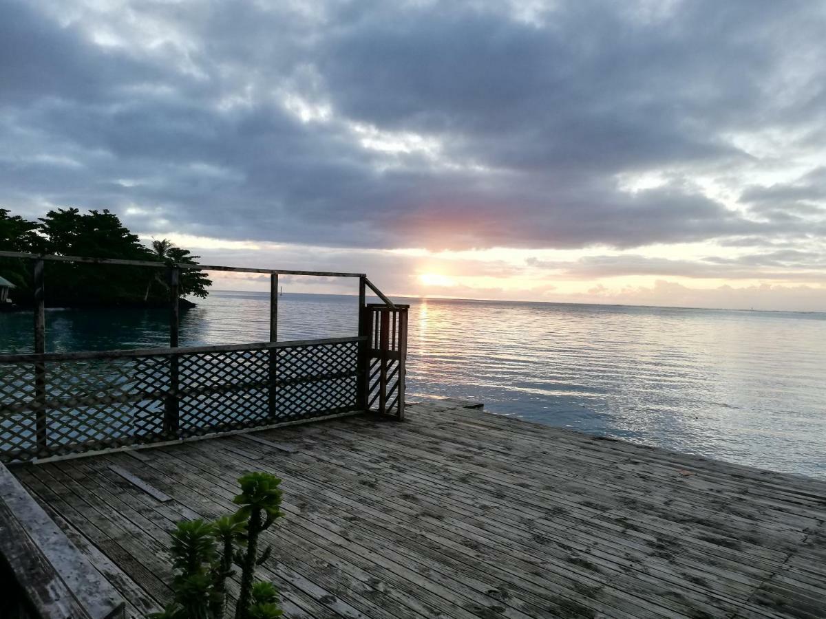 Lusia'S Lagoon Chalets Salelologa Buitenkant foto